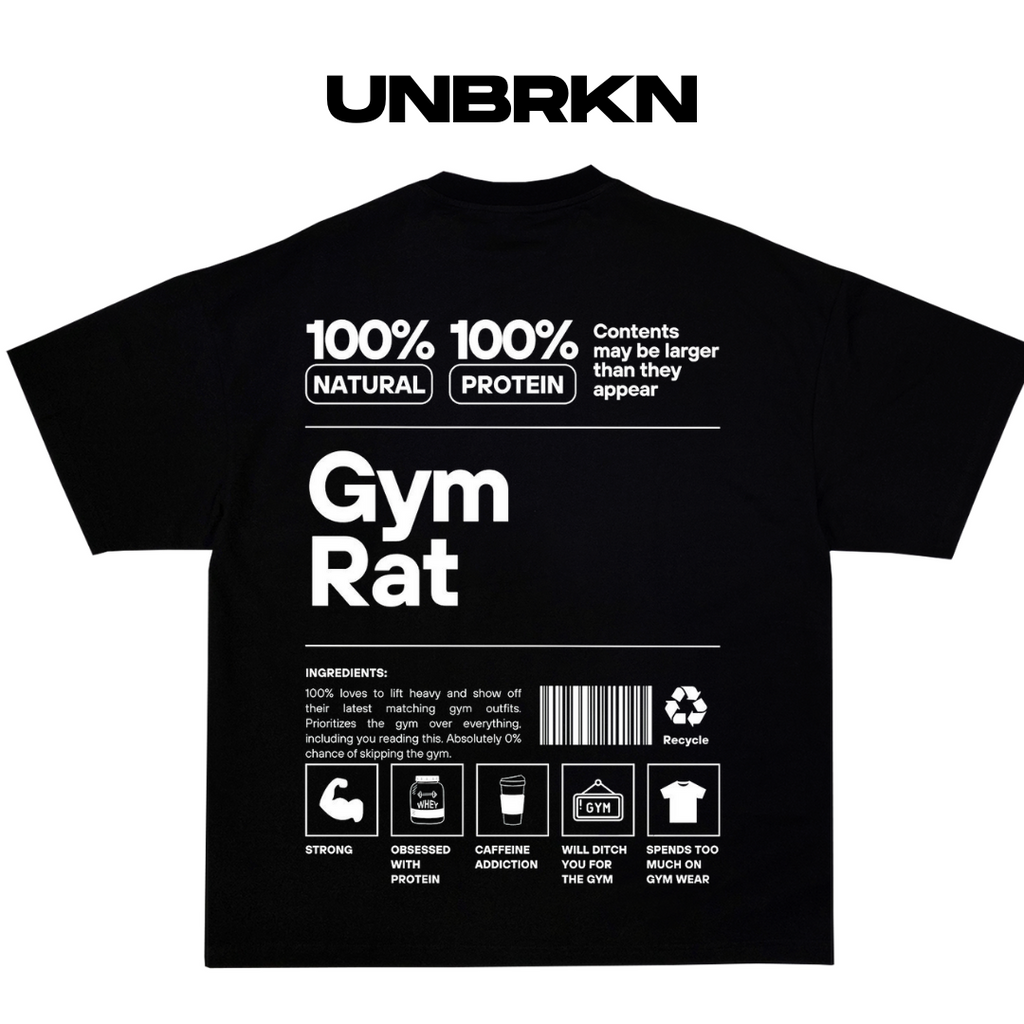 T-shirt Oversize Gym Rat