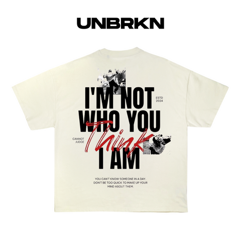 T-shirt Oversize I'm not I am