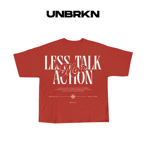 T-shirt Oversize Less Talk