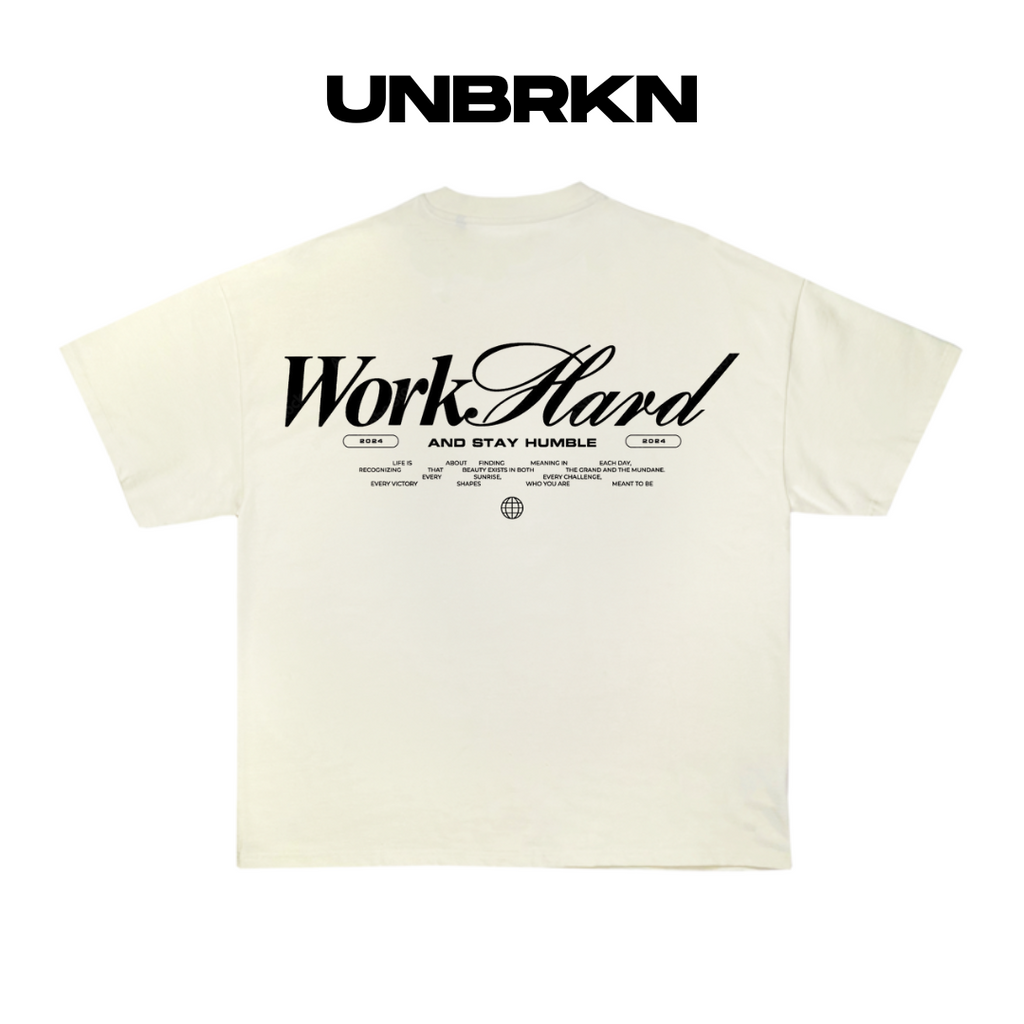T-shirt Oversize Work Hard