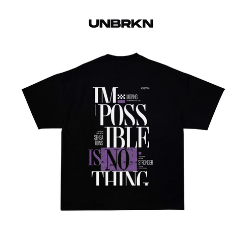T-shirt Oversize Impossible is Nothing